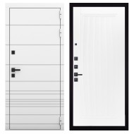 Гранит Роял белая NEW, панель 082 Белый софт рельеф 10 мм