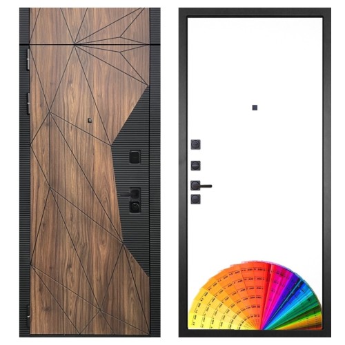 Гранит Континент с фрамугой, панель 049 Под окраску 12 мм