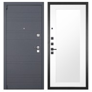 Гранит С17, панель 010 зеркало Белый матовый 16 мм