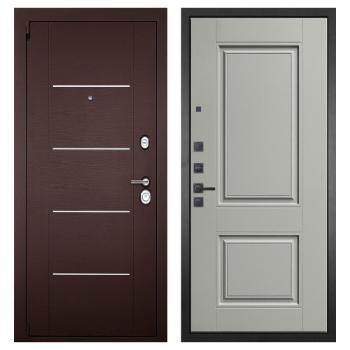 Гранит М2 Люкс, панель 068 Две филенки силк маус 12 мм