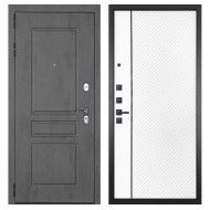 Гранит Лира, панель 078 Белая матовая 12 мм