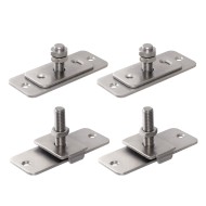 Комплект Armadillo (Армадилло) монтажных пластин SLD.Comfort-PRO.PROF/telescope.static door plates