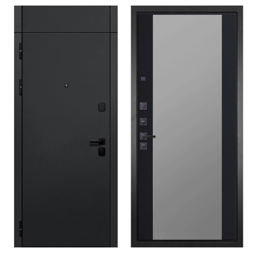 Гранит Горизонт с фрамугой, панель 074 зеркало фацет тонированное 16 мм