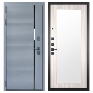 Гранит Роял белая, панель 017 зеркало Сандал светлый 16 мм