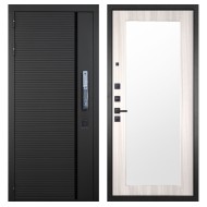 Гранит Пиано Смарт, панель 017 зеркало Сандал светлый 16 мм