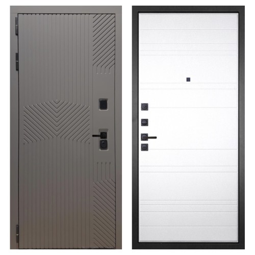 Гранит Нанорельеф, панель 021 Белый матовый 16 мм