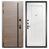 Гранит Пиано Эко, панель 040 одна филенка силк сноу 16 мм