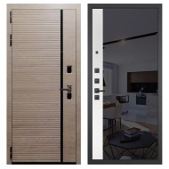 Гранит Пиано Эко, панель 091 зеркало макси бок тонированное черное 10 мм