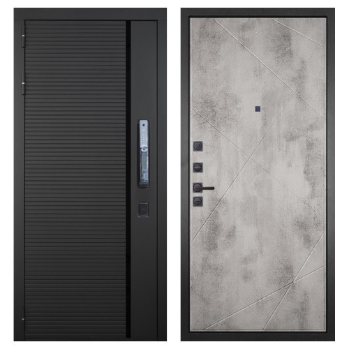 Гранит Пиано Смарт, панель 044 Бетон светлый 12 мм