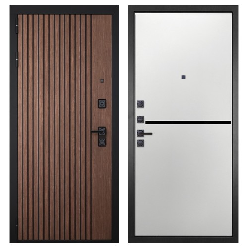 Гранит Шторм, панель 073 горизонт белая 10 мм