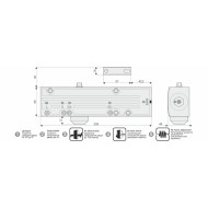 Дверной доводчик NOTEDO DC-050-150 DA+BC PRO