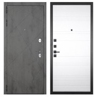 Гранит Дуэт, панель 021 Белый матовый 16 мм