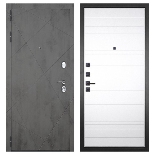 Гранит Дуэт, панель 021 Белый матовый 16 мм