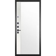 Гранит Эксклюзив, панель 075 зеркало макси бок белое 16 мм