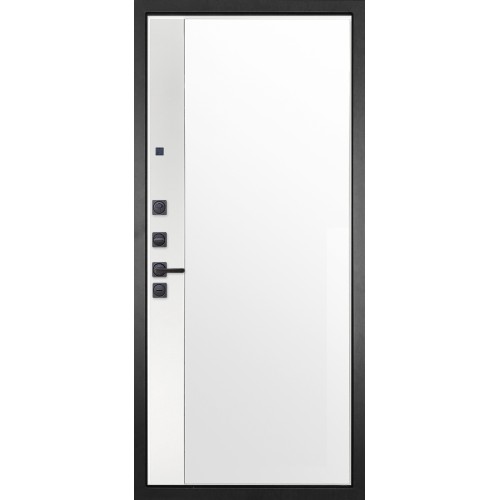 Гранит Эксклюзив, панель 075 зеркало макси бок белое 16 мм