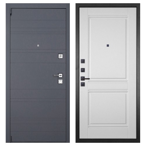 Гранит С43, панель 063 Роял Вуд белая со структурой 12 мм