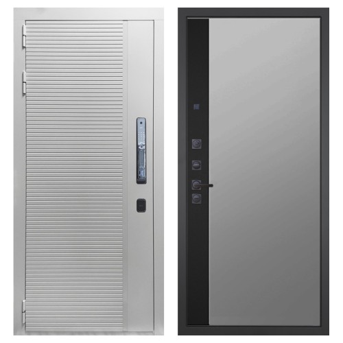 Гранит Пиано Смарт Белая, панель 084 зеркало макси бок тонированное 16 мм