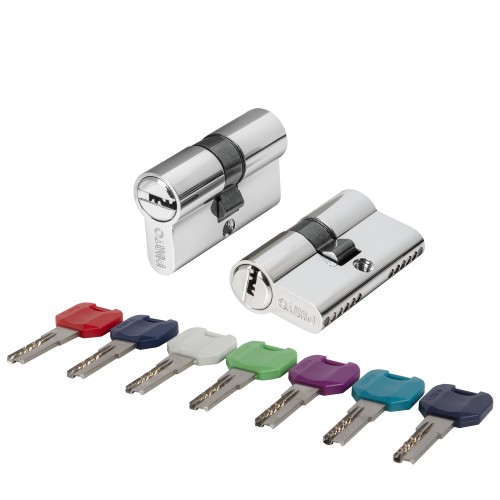 Цилиндровый Punto (Пунто) механизм MaxPro7000Key60mm(25+10+25) CP хром 7key 