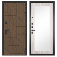 Гранит Плэй, панель 032 зеркало Сандал светлый 12 мм