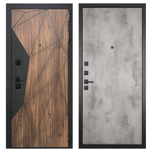 Гранит Континент, панель 044 Бетон светлый 12 мм