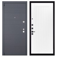 Гранит С57, панель 082 Белый софт рельеф 10 мм