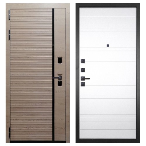 Гранит Пиано Эко, панель 021 Белый матовый 16 мм