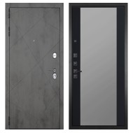 Гранит Дуэт, панель 074 зеркало фацет тонированное 16 мм