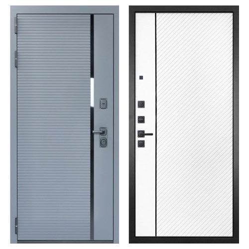 Гранит Роял белая, панель 078 Белая матовая 12 мм