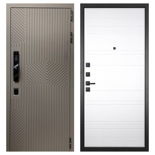 Гранит Смарт Нанорельеф, панель 021 Белый матовый 16 мм