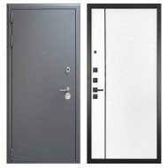 Гранит 7024, панель 078 Белая матовая 12 мм