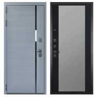 Гранит Пиано Серая, панель 074 зеркало фацет тонированное 16 мм