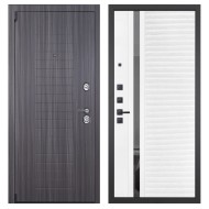 Гранит С7, панель 089 Белый софт с зеркальной тонированной вставкой 10 мм