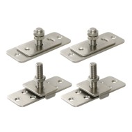 Комплект Armadillo (Армадилло) монтажных пластин SLD.Comfort-PRO/telescope.static door plates
