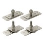 Комплект Armadillo (Армадилло) монтажных пластин SLD.Comfort-PRO/telescope.static door plates