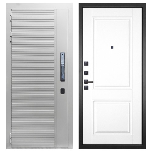 Гранит Пиано Смарт Белая, панель 035 Белая классика 12 мм