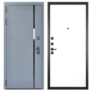 Гранит Пиано Серая, панель 003 Белый 6 мм