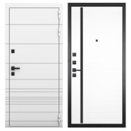 Гранит Роял белая NEW, панель 053 Пиано белая 12 мм