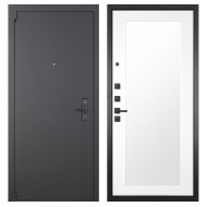 Гранит Эксклюзив, панель 010 зеркало Белый матовый 16 мм