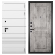 Гранит Роял белая NEW, панель 043 Бетон светлый 12 мм