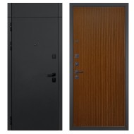 Гранит Горизонт с фрамугой, панель 087 Дуб кантри темный с фрезеровкой 10 мм