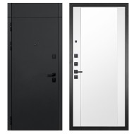 Гранит Горизонт с фрамугой, панель 024 зеркало Макси белый матовый 16 мм