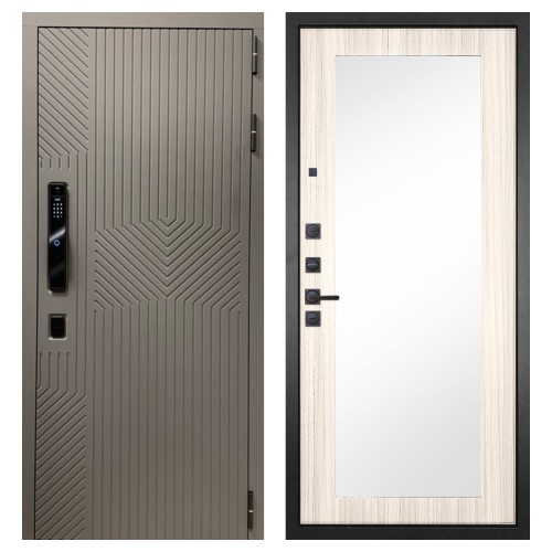 Гранит Смарт Нанорельеф, панель 026 зеркало Лиственница 10 мм