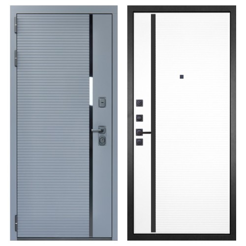 Гранит Роял белая, панель 053 Пиано белая 12 мм