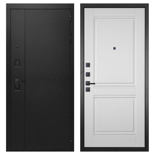 Гранит Симметрия, панель 063 Роял Вуд белая со структурой 12 мм