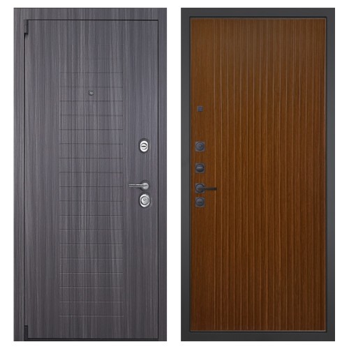 Гранит С7, панель 087 Дуб кантри темный с фрезеровкой 10 мм