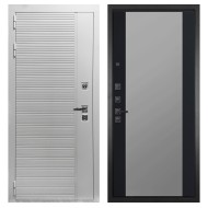 Гранит Пиано Белая, панель 074 зеркало фацет тонированное 16 мм