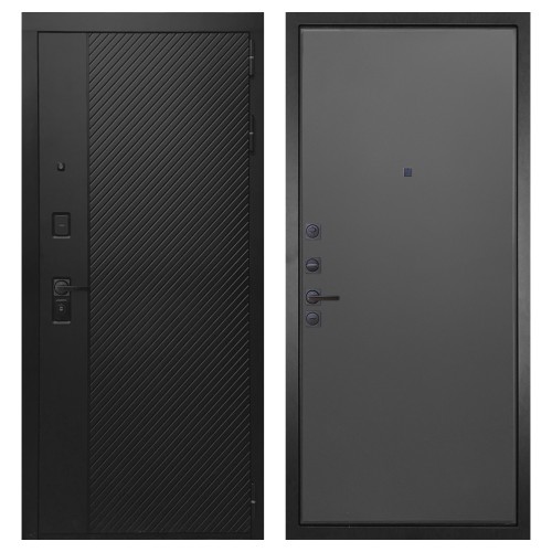 Гранит Симметрия, панель 077 графит нубук 12 мм