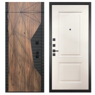 Гранит Континент с фрамугой, панель 048 Силк тирамису Кельн 12 мм