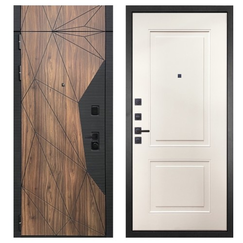 Гранит Континент с фрамугой, панель 048 Силк тирамису Кельн 12 мм