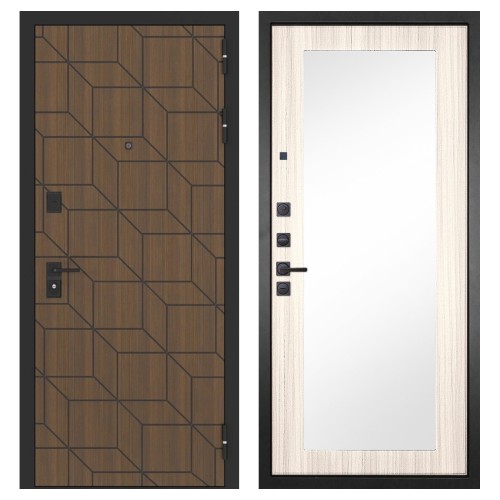 Гранит Плэй, панель 026 зеркало Лиственница 10 мм